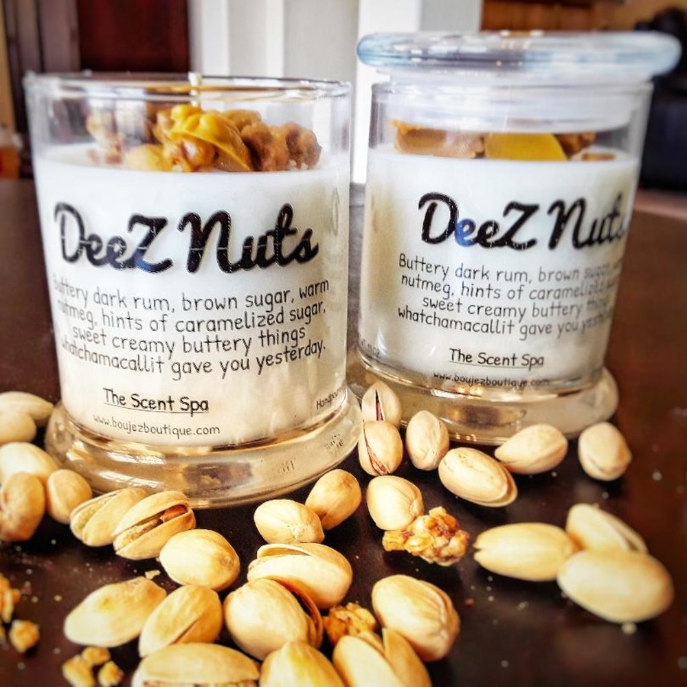 Deez Nutz Scent Spa Massage Candle